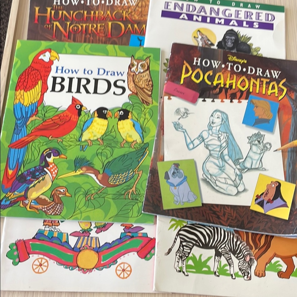 6 How To Draw‎ Books